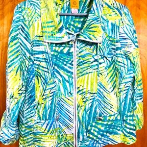 Tropical Linen Jacket